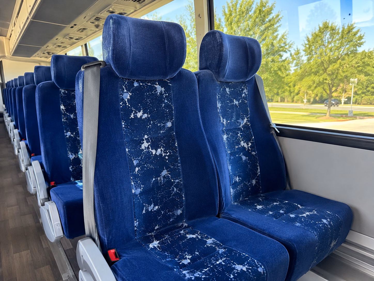 battle creek religious group transportation onboard seating